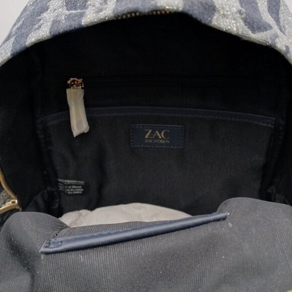 Zac Posen Eartha Iconic Stud Denim Backpack main image 6
